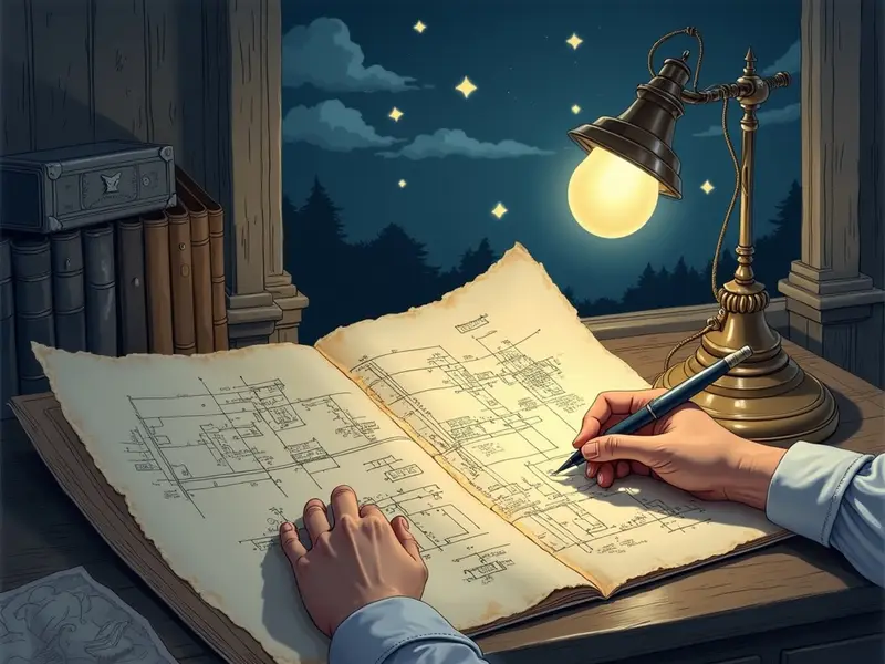 رسم توضيحي للحلم: مشروع