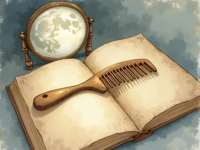 رسم توضيحي للحلم: مشط