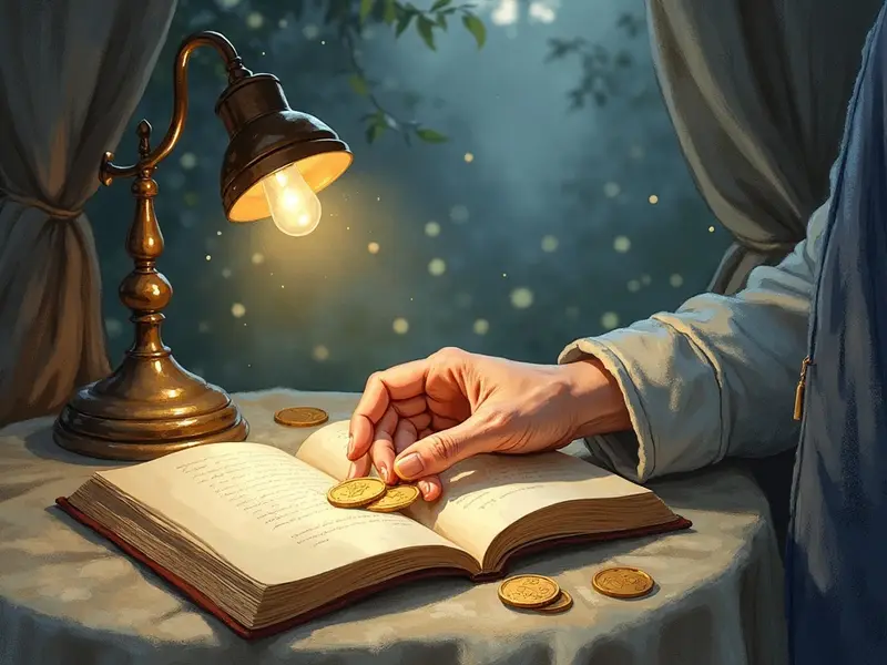 رسم توضيحي للحلم: قطع المعاش