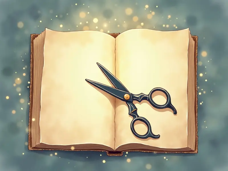 رسم توضيحي للحلم: مقص