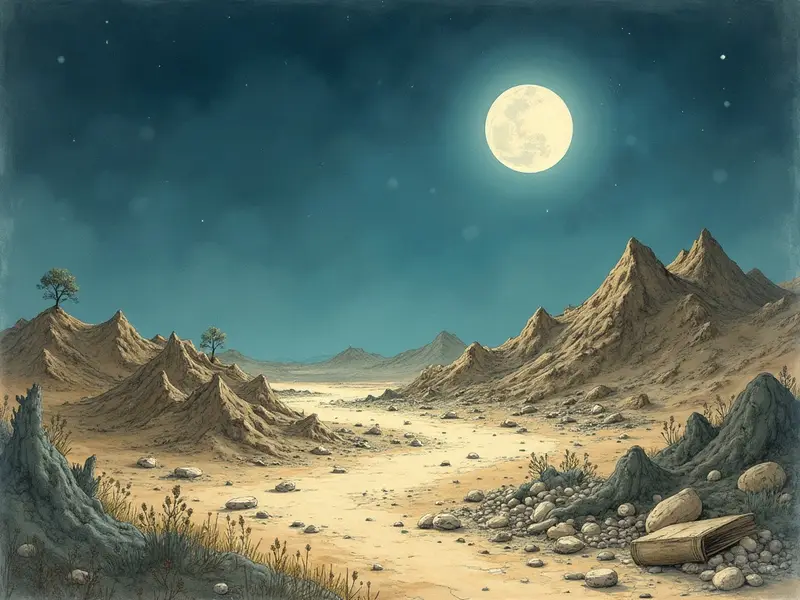 رسم توضيحي للحلم: مكب النفايات