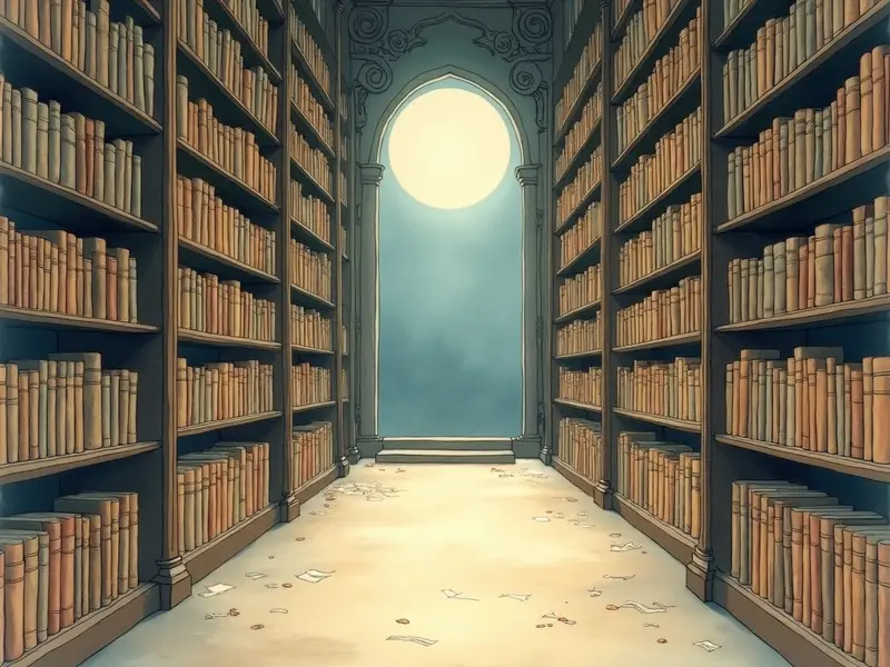 رسم توضيحي للحلم: مكتبة