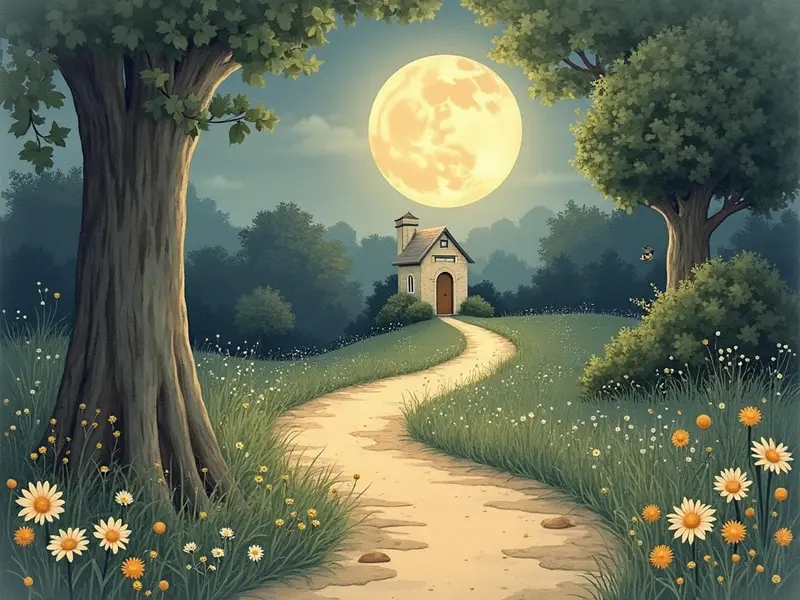 رسم توضيحي للحلم: ممر ضيق