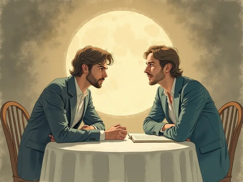 رسم توضيحي للحلم: منافس صامت