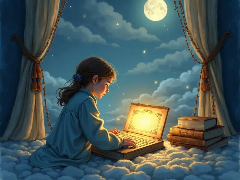 رسم توضيحي للحلم: ندوة عبر الإنترنت
