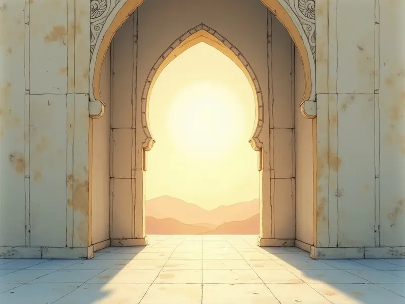 رسم توضيحي للحلم: نطق الشهادتين