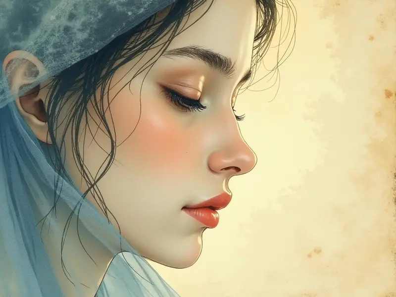 رسم توضيحي للحلم: وجه