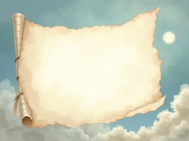 رسم توضيحي للحلم: ورقة كبيرة