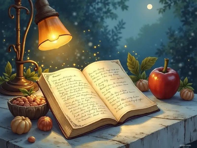 رسم توضيحي للحلم: وصفة طبخ