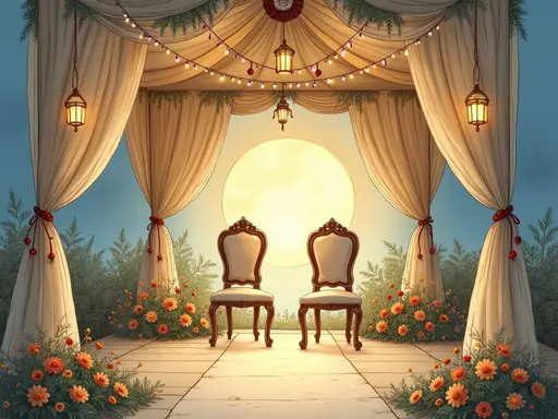 رسم توضيحي للحلم: عرس